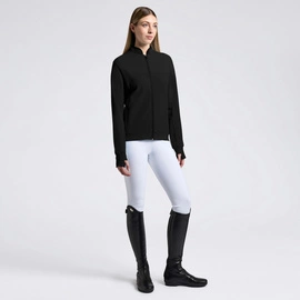 Techniczna bluza Cavalleria Toscana Crew Neck - czarna