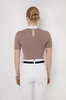 Koszula konkursowa Fleur de Lys Equestrian Holly Short - beżowa