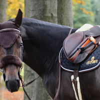 Kentucky nauszniki FLY VEIL - brązowe
