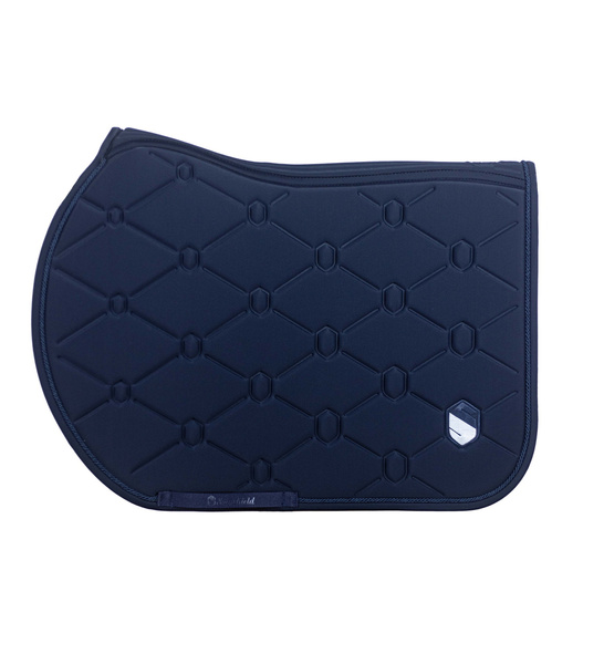 Czaprak Samshield SpineShield Jump Emroidery - granatowy