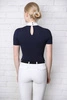 Koszula konkursowa Fleur de Lys Equestrian Holly Short - granatowy