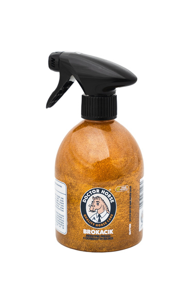 Brokacik 500ml Doctor Horse - ciemne złoto