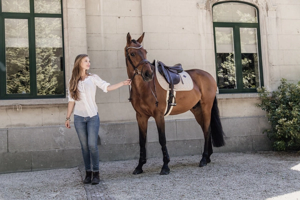 Kentucky czaprak Pied de Poule - beżowy
