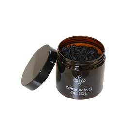 Gumki do grzywy czarne 1500 szt. - Kentucky Grooming Deluxe