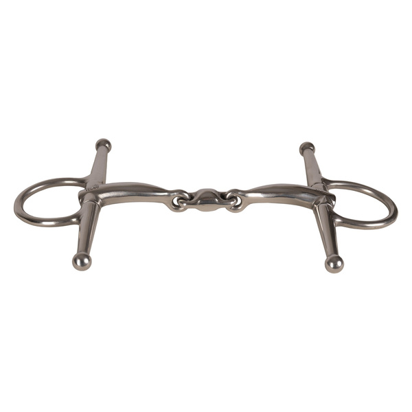 Velari wędzidło Full Cheek Bit Double Jointed Stainless Steel 16 mm