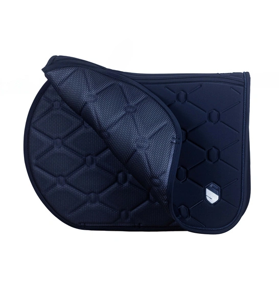Czaprak Samshield SpineShield Jump Emroidery - granatowy