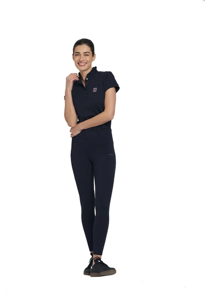 Koszulka polo Spooks Violah - granatowa