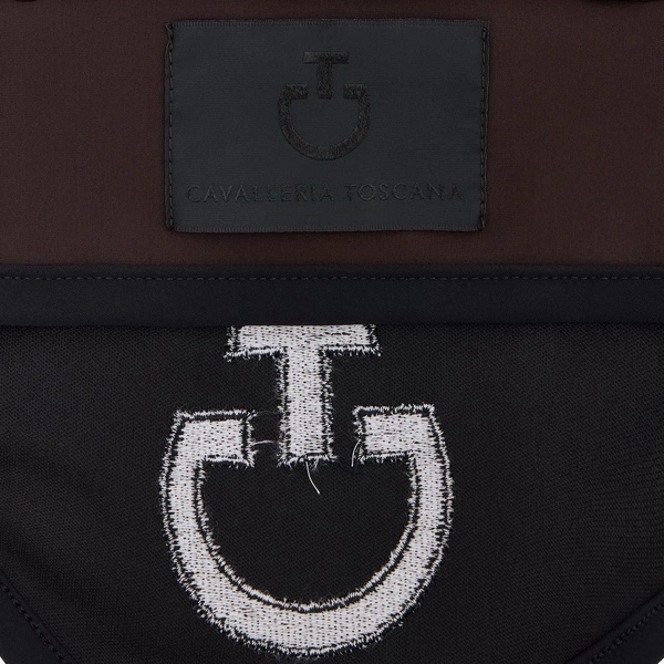 Nauszniki Jersey Stripe - brązowe