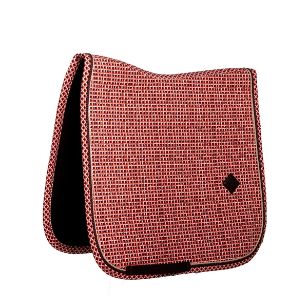 Kentucky czaprak Velvet Printing - fiolet / czerwień