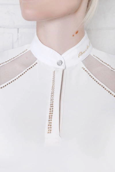 Koszula konkursowa Fleur de Lys Poppy - kremowa