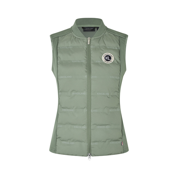 Kamizelka damska Kingsland KLLucy Ladies Hybrid Bodywarmer - oliwkowa