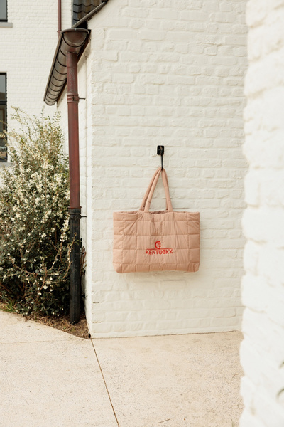 Kentucky torba Padded Logo - beżowa