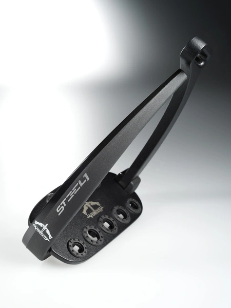 Strzemiona Veredus Vita Stirrup Steel1 Dark - czarne