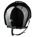 Kask KEP Smart NOVA Polish - czarny z czarnymi paskami