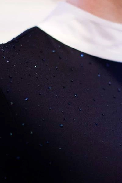 Koszula konkursowa Fleur de Lys Equestrian Holly - granatowa