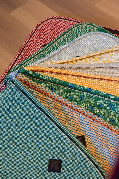 Kentucky czaprak Velvet Printing - brąz/biały