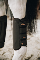 Kentucky ochraniacze na zadnie nogi Eventing Air Tech - brązowe