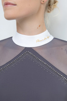 Koszula konkursowa Fleur de Lys Equestrian Molly Spark - szara
