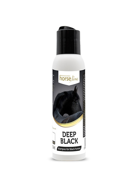 HorseLine PRO szampon do koni karych i ciemnych -Deep Black 100ml 