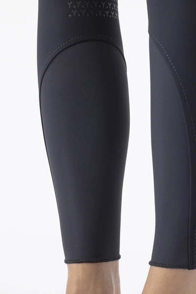 Damskie bryczesy Equiline Ceriek z pełnym lejem X-Grip - granatowe