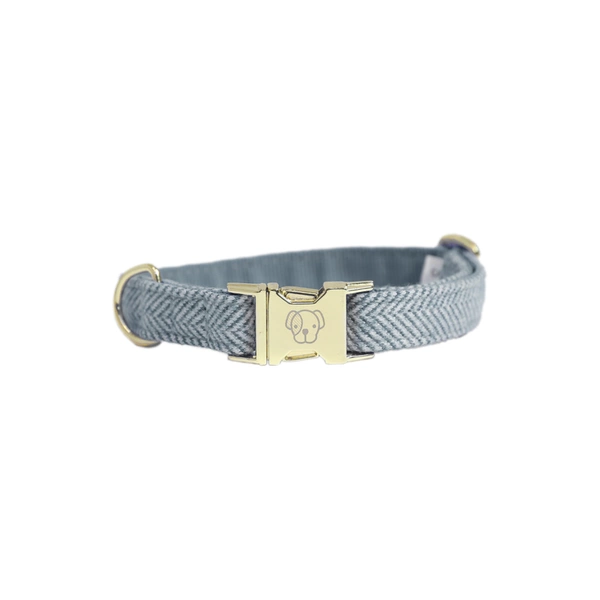 Obroża Kentucky Collar Wool - błękitna