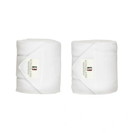 Owijki Kingsland Classic Fleece 2 szt. - białe