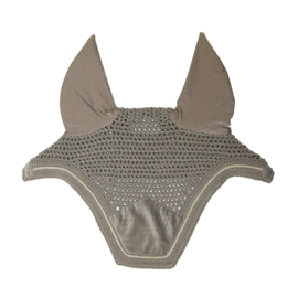 Kentucky nauszniki Velvet - beżowe