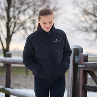 Kurtka Kingsland Classic Unisex Bomber Jacket - granatowa