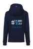 Bluza rozpinana #FebroTeam - granatowa