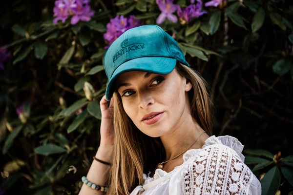 Kentucky czapka Velvet - szmaragdowa