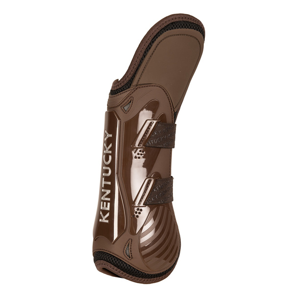 Kentucky Tendon Boots Elastic Knee Protection na przednie nogi - brązowe