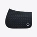 Czaprak Circle Quilted Jumping Saddle Pad - czarny
