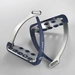 Strzemiona Veredus Vita Stirrup Steel1 - granatowe
