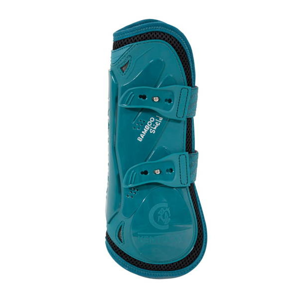 Kentucky Bamboo Tendon Boots Elastic na przednie nogi - szmaragdowe