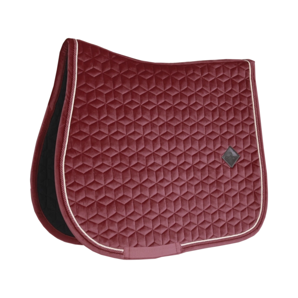 Kentucky czaprak Velvet - bordowy
