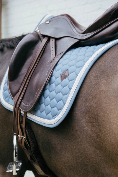 Kentucky czaprak Plaited Cord - błękitny