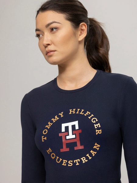 Techniczna koszulka treningowa Tommy Hilfiger Ohio - granatowa
