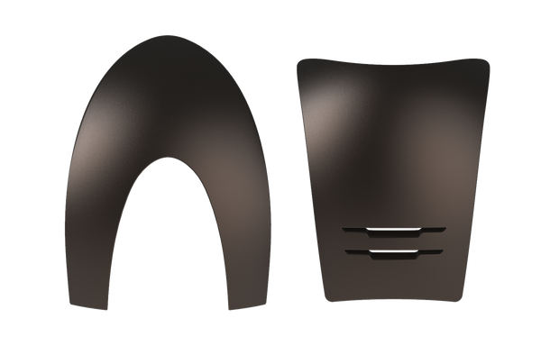Panele KEP 2.0 Textile Brown - przód + tył