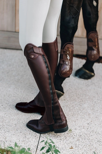 Czapsy Classic Comfort Half Chaps Dy'on - brązowe