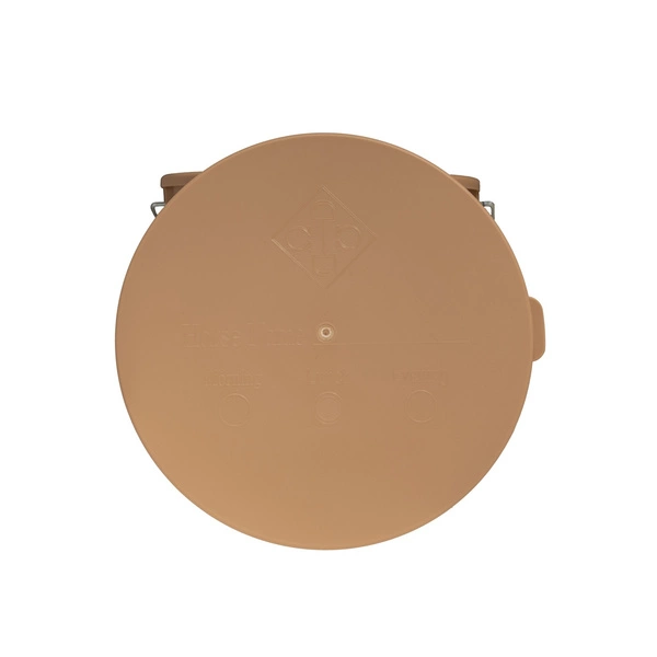 Wiadro z pokrywką 5 L Kentucky - beżowe