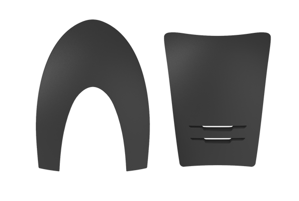 Panele KEP 2.0 Textile Grey - przód + tył