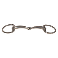 Velari wędzidło Eggbutt Single Jointed Stainless Steel 16 mm