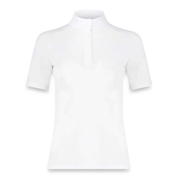 Damska koszula konkursowa z krótkim rękawem Kentucky Classic - biała