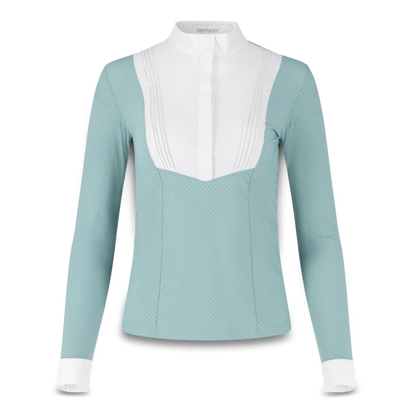 Damska koszula konkursowa z długim rękawem Kentucky Heritage Air - miętowa