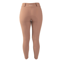 Damskie legginsy Kentucky Classic z pełnym lejem - pudrowy róż