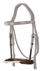 Sznurkowy nachrapnik Dy'on New English - czarny