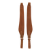 Puśliska Dy'on Leather Stirrup Straps Mono - jasny brąz