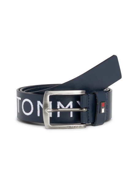 Pasek Tommy Hilfiger Palermo - granatowy