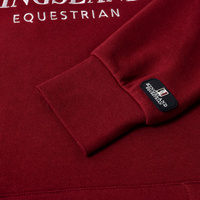 Bluza Kingsland Classic Unisex Hoodie - bordowa