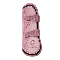 Kentucky Ochraniacze Bamboo Tendon Elastic Velvet na przednie nogi - różowe